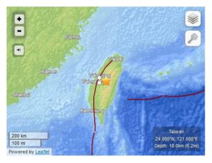 Taiwan Quake_020613