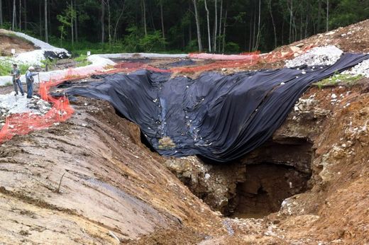 Indiana sinkhole