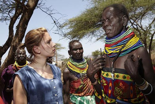 Scarlet Johanson in Kenya 2