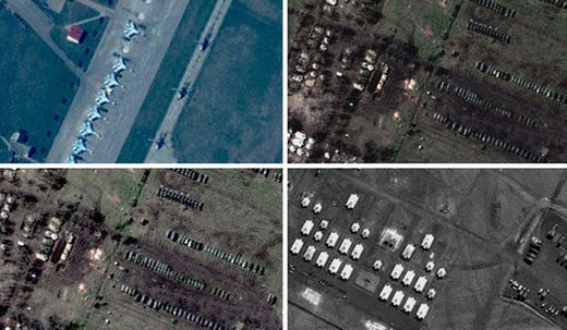 Russian troops on Ukraine's border in 2013