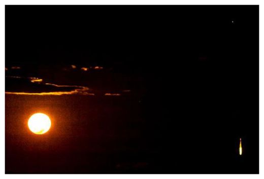 Click to enlarge Flaming Object