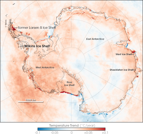 Antarctic Temperature Trends