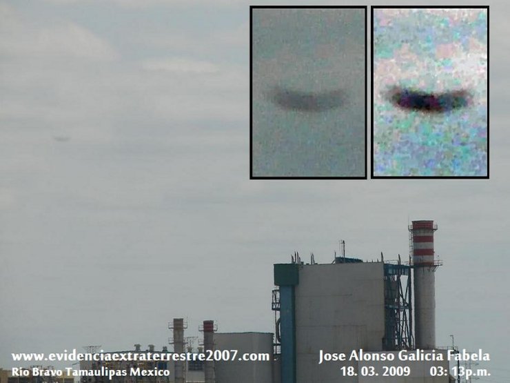 Click to enlarge Mexico ufo I