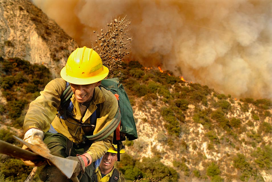 Forest Service firefighters
