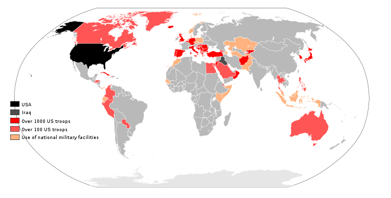 US military bases in the world