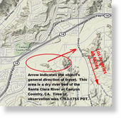 Click to enlarge California ufo