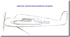 Mexican airplain and ufo illustration