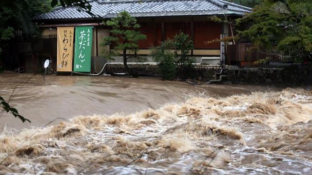 Japan flooding