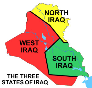 Three states of Iraq