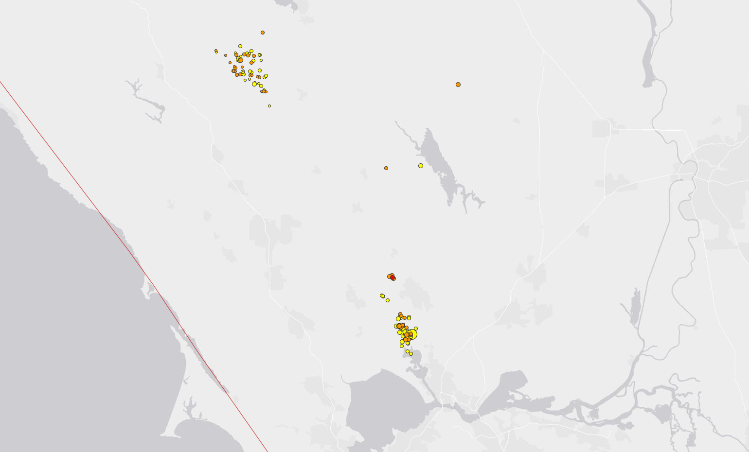 quake map aug 25 2014 napa