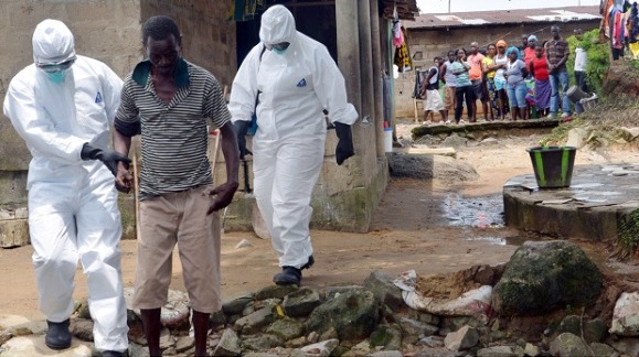 ebola victim