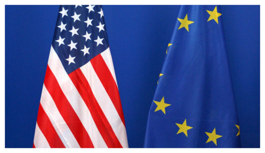 US-EU Flags