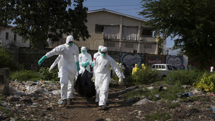 ebola dead burial