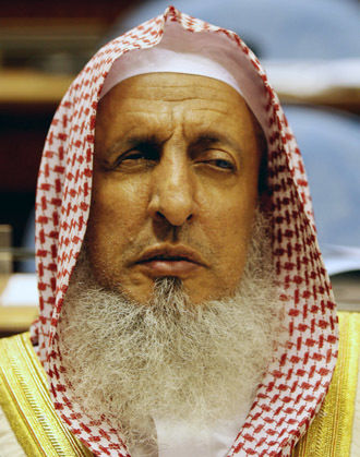 Saudi Grand Mufti Sheikh Abdul Aziz al-Sheikh.