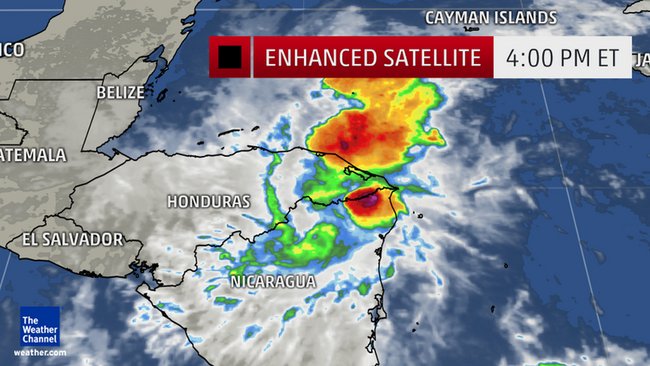 satellite tropical storm hanna