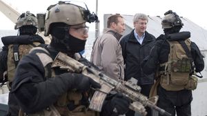 harper canadian military