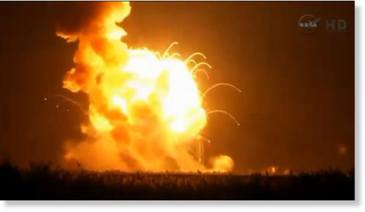 NASA Rocket Bound For International Space Station Explodes Just Seconds 
