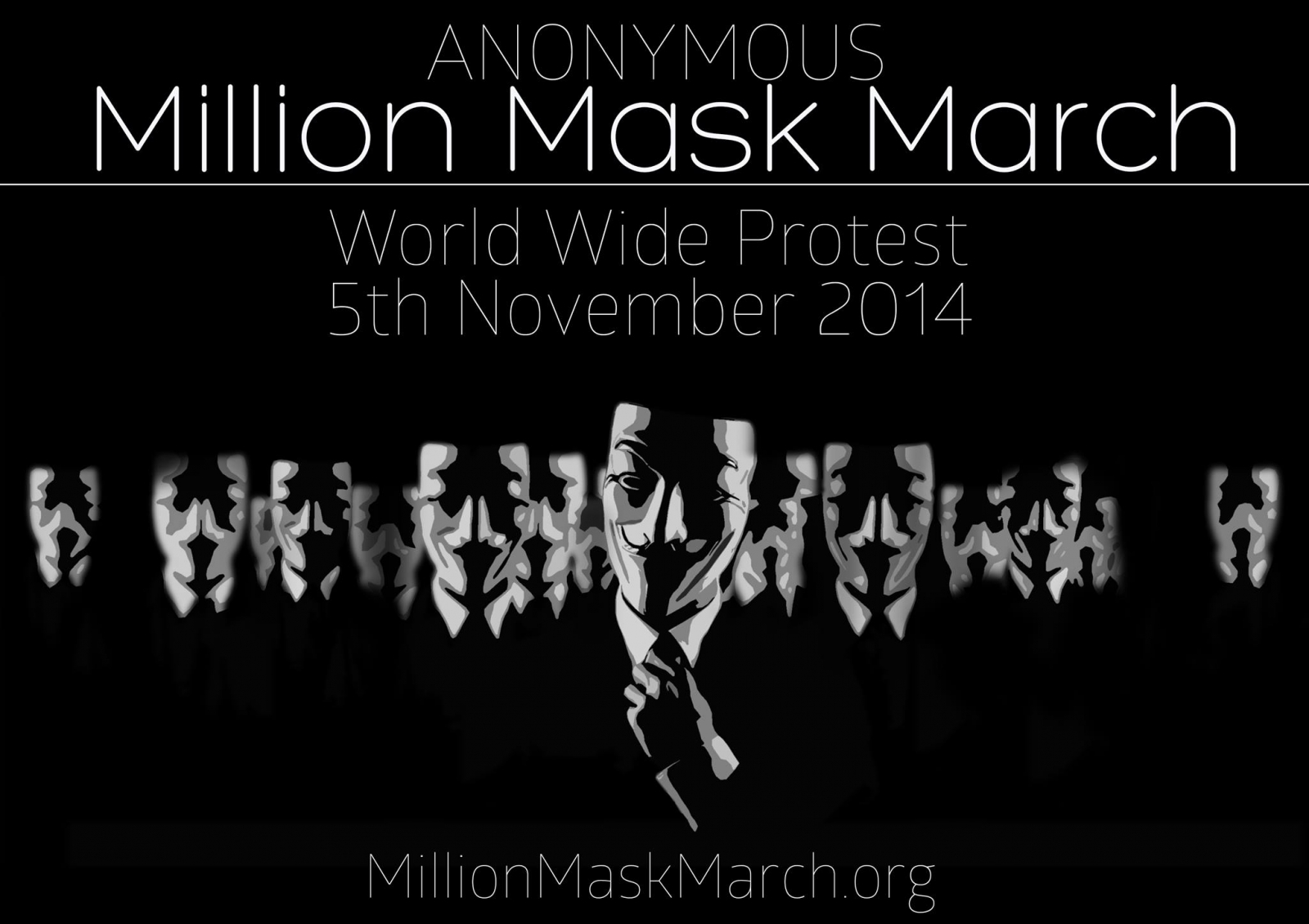 Click to enlarge anonymous mask march