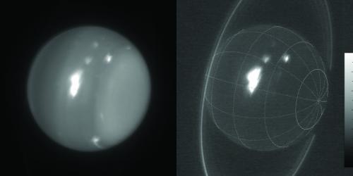 infrared images of Uranus