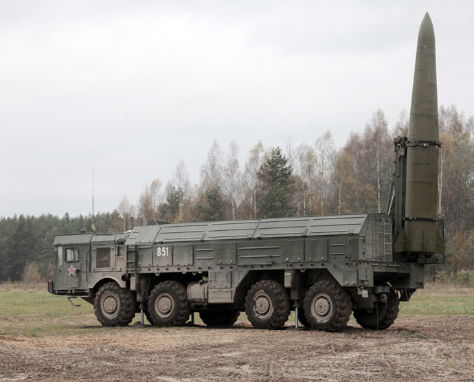 Iskander high-precision missile system