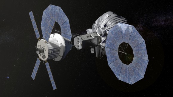 Click to enlarge Future asteroid capture.