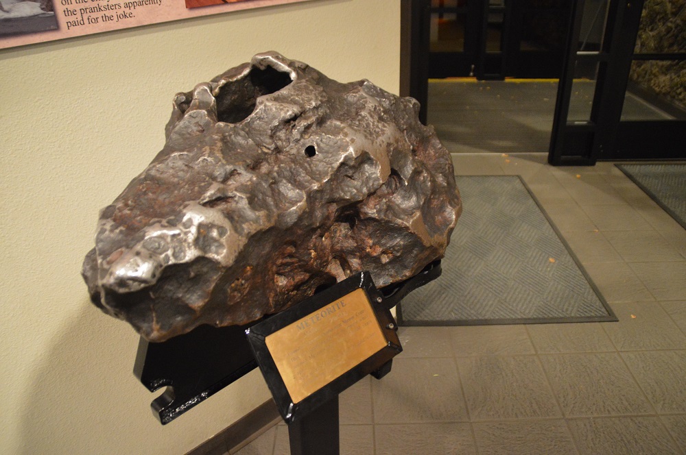 Click to enlarge Barringer meteorite