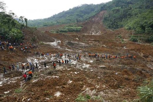 landslide java indonesia