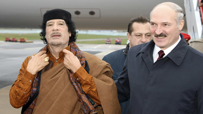 Lukashenko Gaddafi