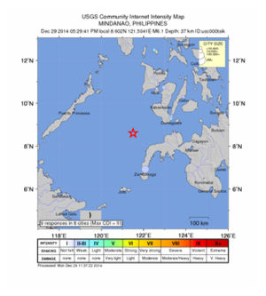 Philippines Quake_291214