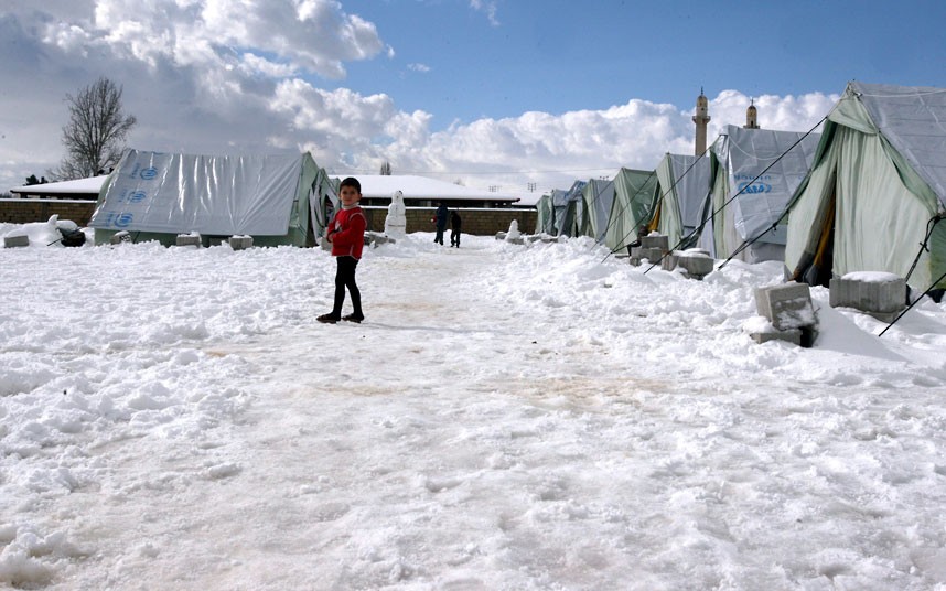 Click to enlarge Snow in Lebanon