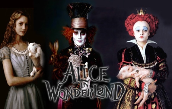Mad Hatter in Alice in Wonderland
