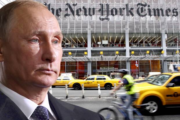 Putin new York Times