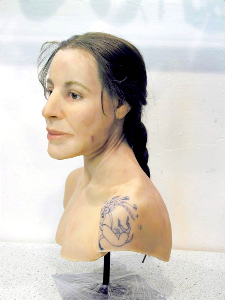 Click to enlarge Siberian mummified princess tattoos