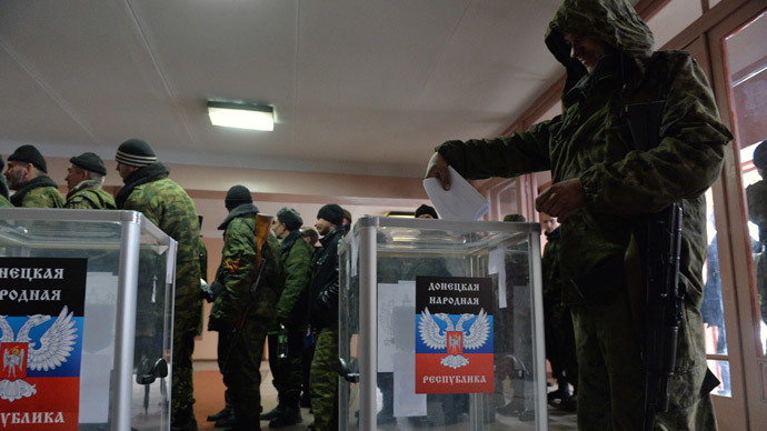 voting donbass