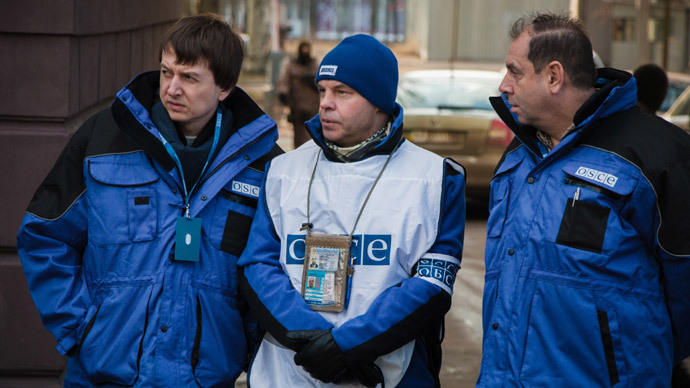 OSCE observers ukraine