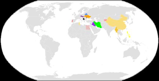 color revolution map