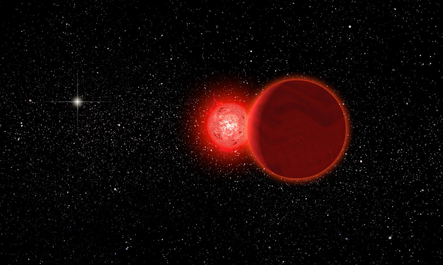 Click to enlarge Scholz's star