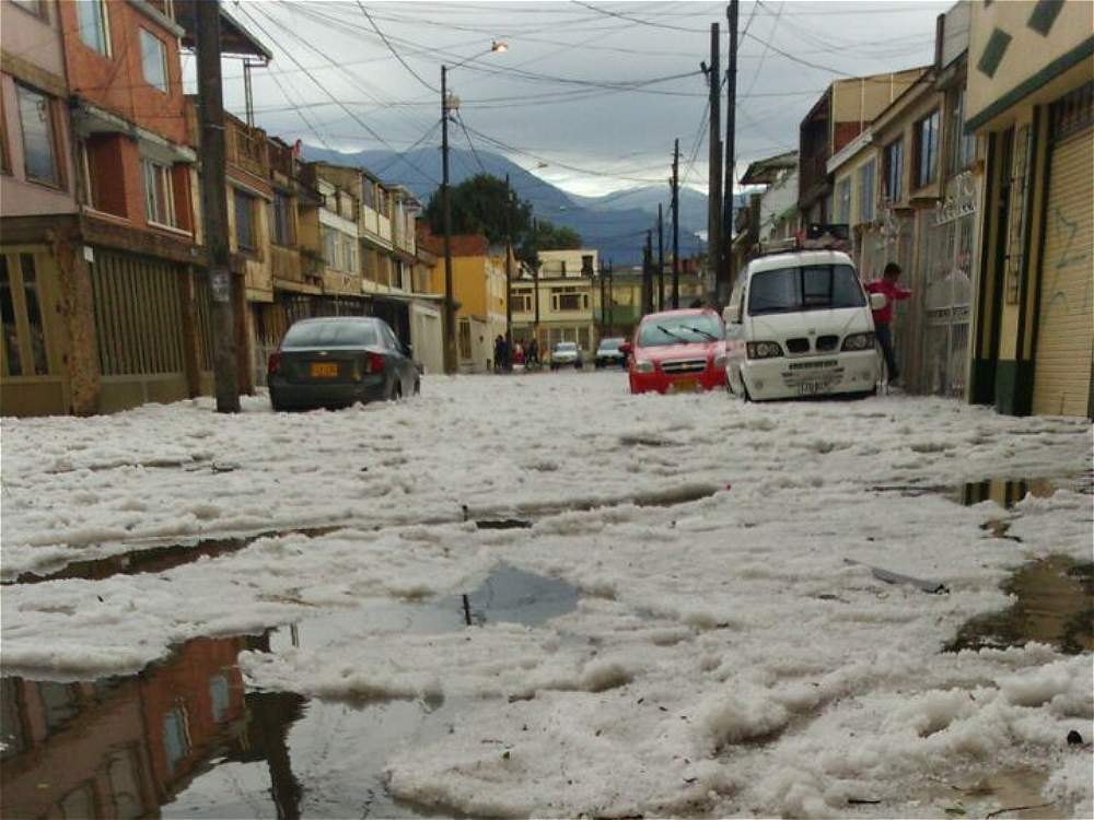 Bogota hail 3