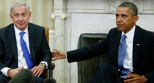 Click to enlarge Netanyhu Obama