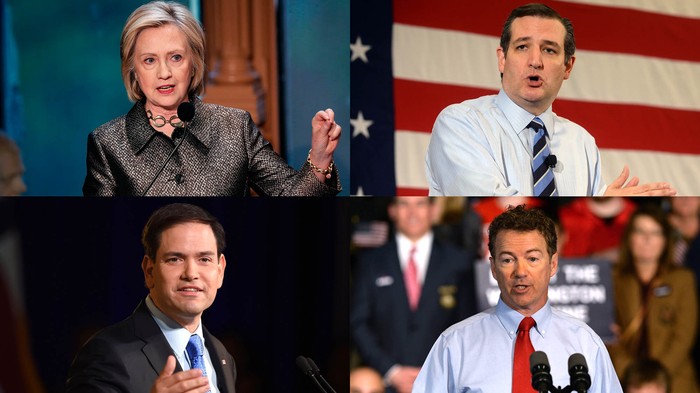 2016 US Presidential contenders
