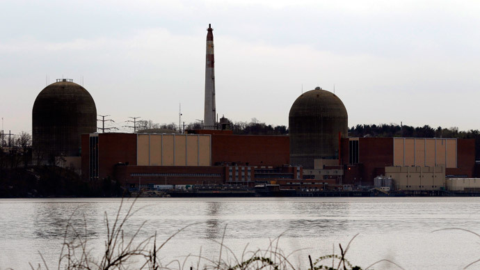 Indian Point nuclear power plant in Buchanan, New York