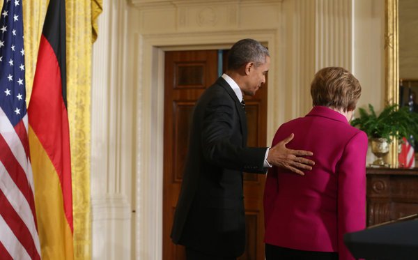 Click to enlarge Obama und Merkel
