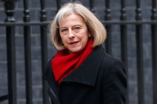 Click to enlarge Theresa May