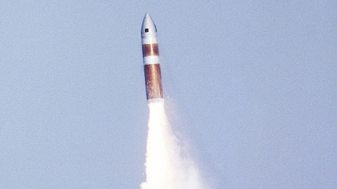 Poseidon intermediate range ballistic missile
