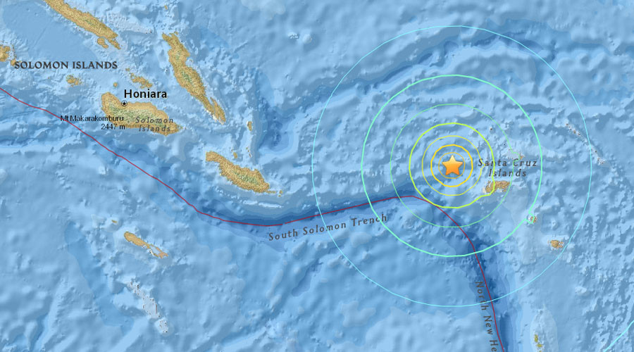 Solomon Island Quake