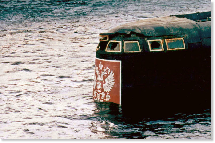 The day the 'Kursk' sank 15 years on, Russia remembers one of worst