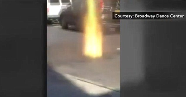 Click to enlarge manhole explosion in NYC