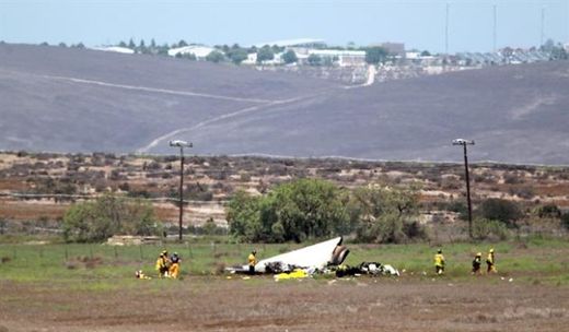 plane crash san diego