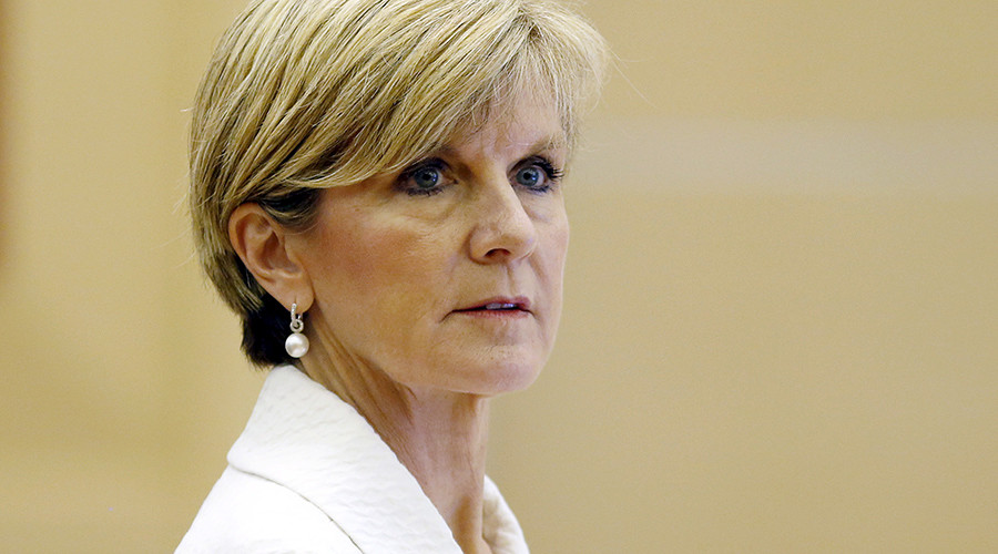 Australian Foreign Minister Julie Bishop
