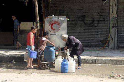 water network syria